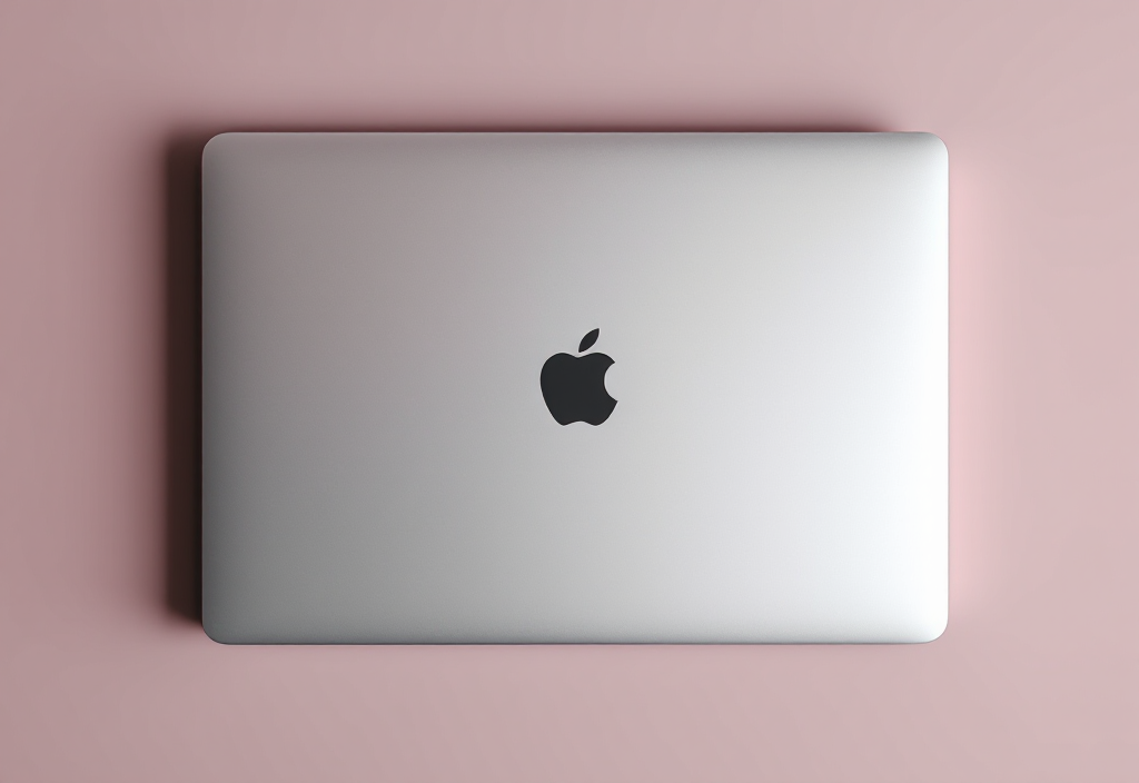 MacBook lid texture