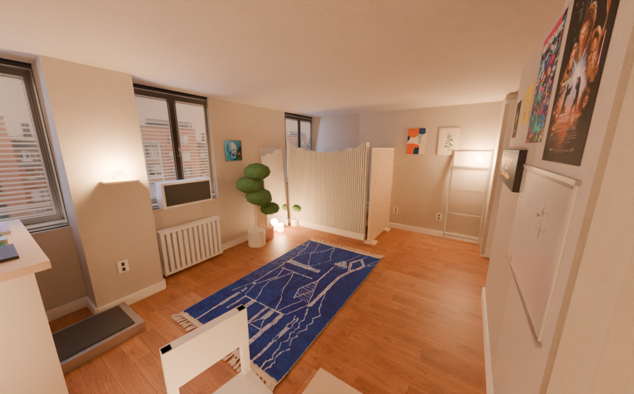 Second evening render