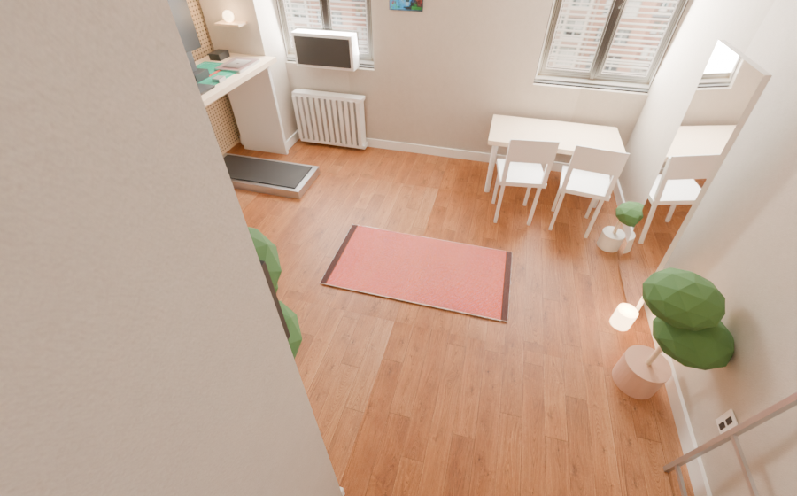 VAGOMRADE orange and pink rug composited on the floor